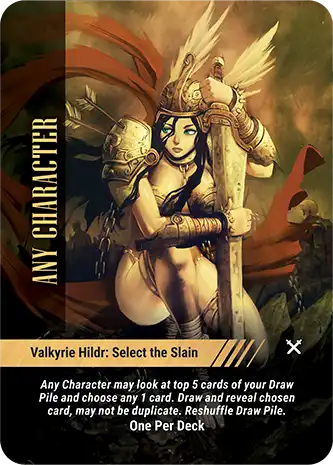 Overpower Any Character Prize Valkyrie Hildr