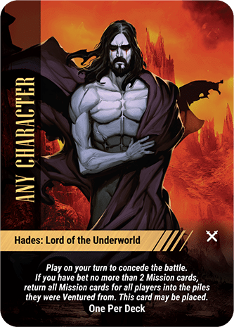 Overpower World Legends - Any Character - Hades: Lord of the Underworld