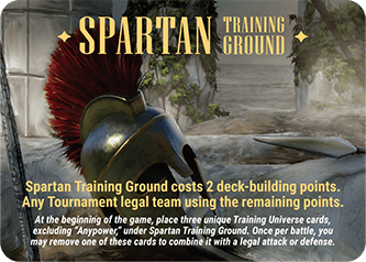 Overpower World Legends - Homebase - Spartan Training Ground