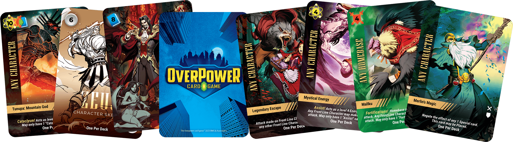 Overpower Cards Banner