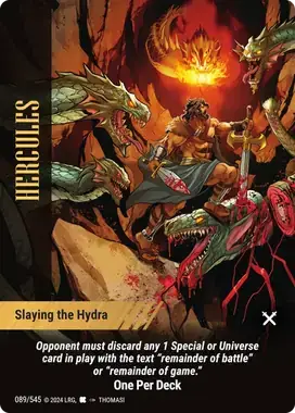 Slaying the Hydra — Hercules, OP01 #089