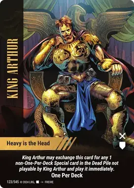 Heavy is the Head — King Arthur, OP01 #123