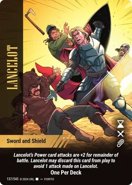 Sword and Shield — Lancelot, OP01 #137