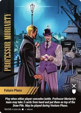 Future Plans — Professor Moriarty, OP01 #184
