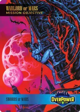 Warlord of Mars — Mission Objective — Warlord of Mars, OP01 #377