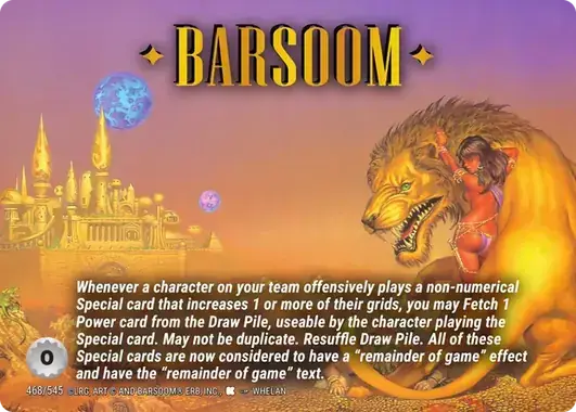 Barsoom — Barsoom, OP01 #468