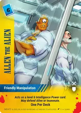 Friendly Manipulation — Allen the Alien, OP02 #049