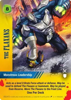 Monstrous Leadership — The Flaxans, OP02 #055
