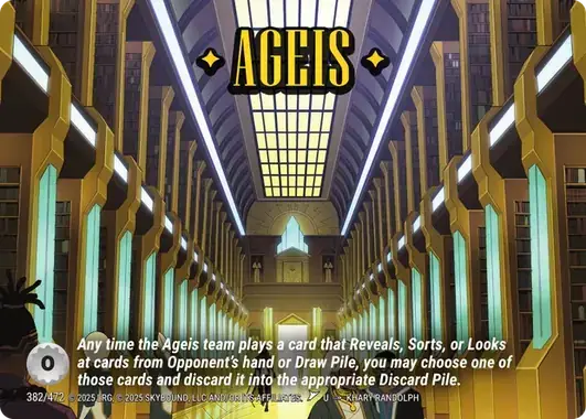 Ageis — Ageis, OP02 #382