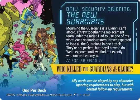 The New Guardians — The New Guardians, OP02 #402