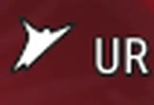 Magnified rarity mark reading UR