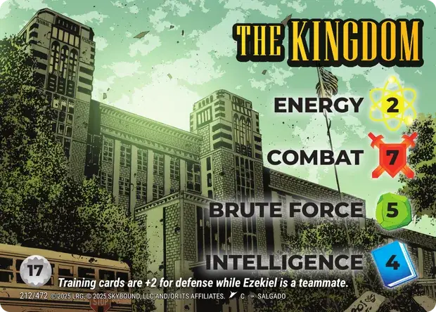The Kingdom OverPower Skybound character card, art by Salgado